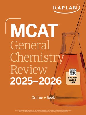 cover image of MCAT General Chemistry Review 2025-2026